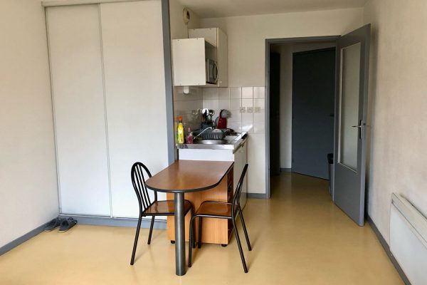 Studio meublé Valence 1 pièce(s) 21.53m2