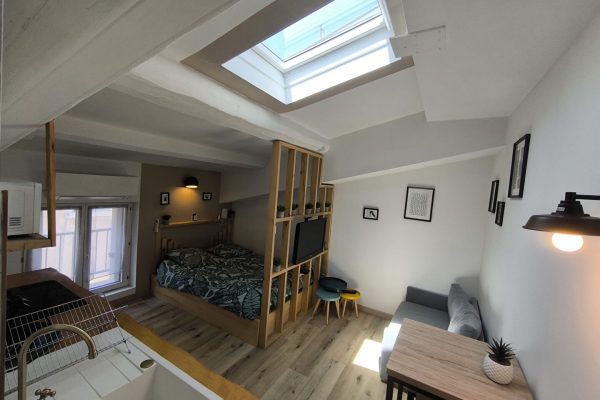 Appartement Tournon Sur Rhône 1 pièce meublé –  19.29 m2